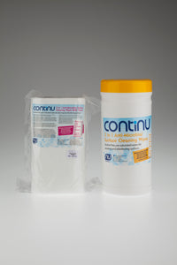 CONTINU 2 in 1 Alcohol Free Anti-Microbial Wipes Case of 6 Tubs (£5.60 per tub)